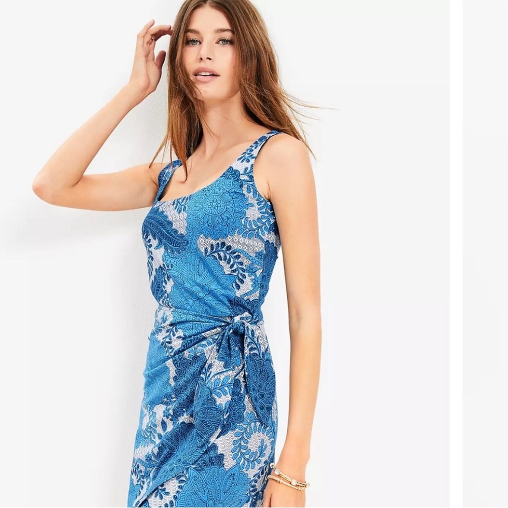 LOFT Floral Sarong Dress